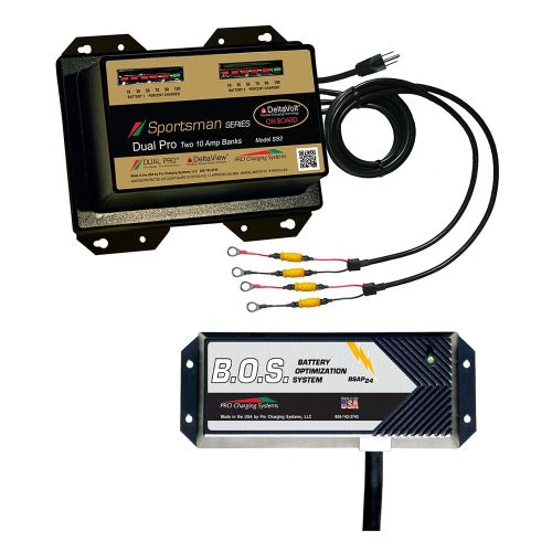Dual Pro SS2 2 Bank Battery Charger w/2 Bank B.O.S. Dual Pro SS2 2 Bank Battery Charger w/2 Bank B.O.S.