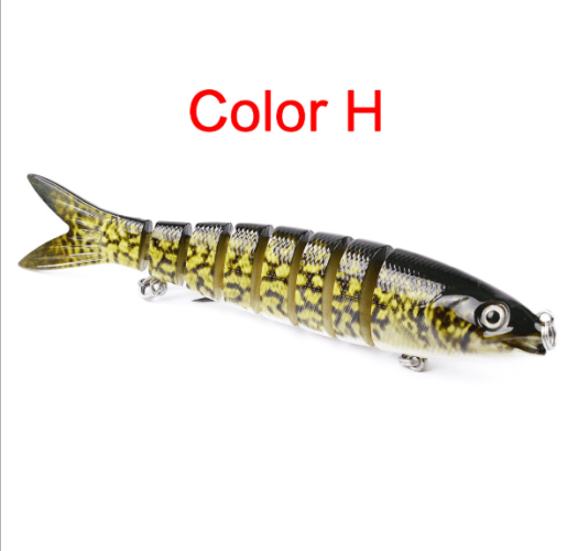Pike Fishing Lures Artificial Multi Jointed Sections Hard Bait Trolling Pike Carp Fishing Tools Pike Fishing Lures Artificial Multi Jointed Sections Hard Bait Trolling Pike Carp Fishing Tools